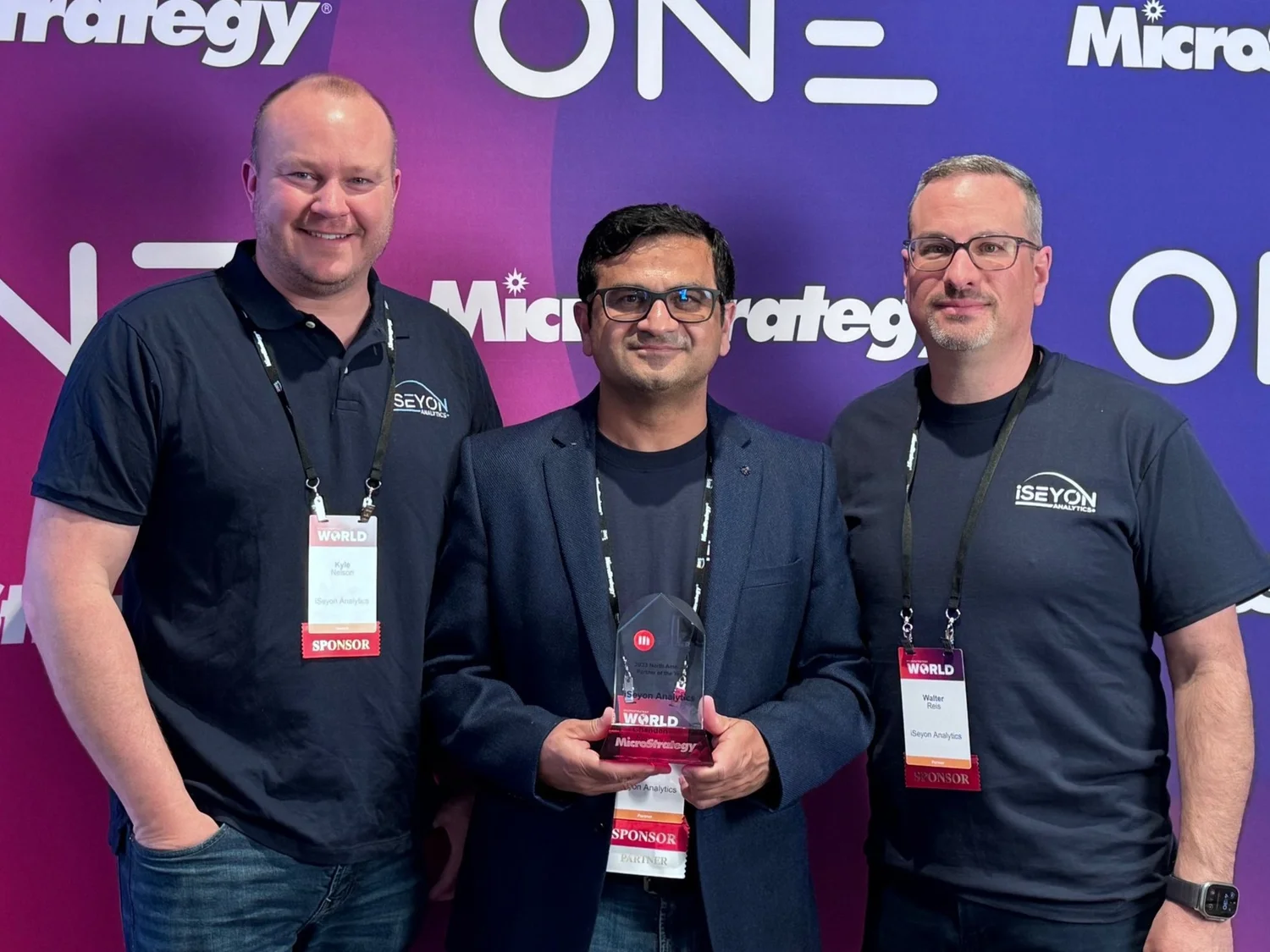 Iseyon Analytics: MicroStrategy's North America Partner of the Year! - iSeyon Analytics blog article cover image