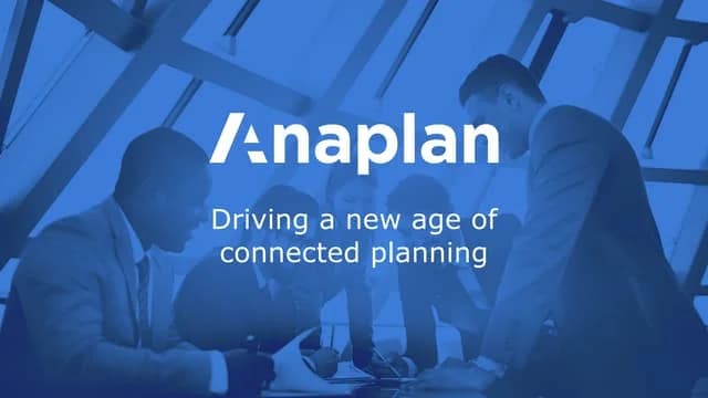 Anaplan services - analytics and business intelligence dashboard by Iseyon Analytics showing data insights and reporting capabilities